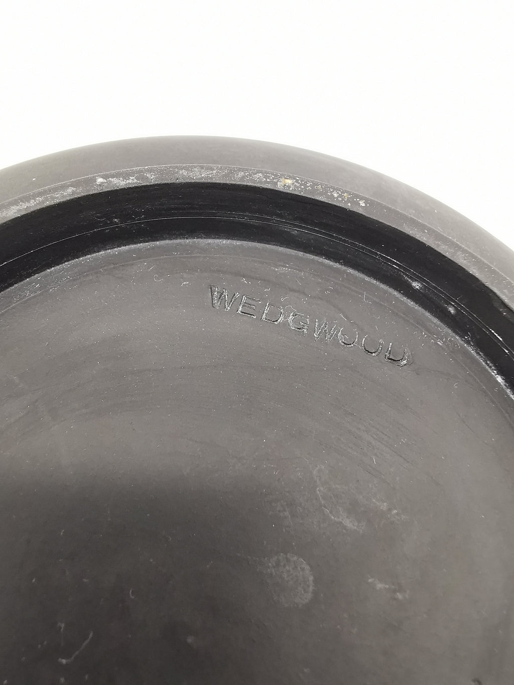 Vintage Wedgwood Black Basalt Teapot with Sybil Finial