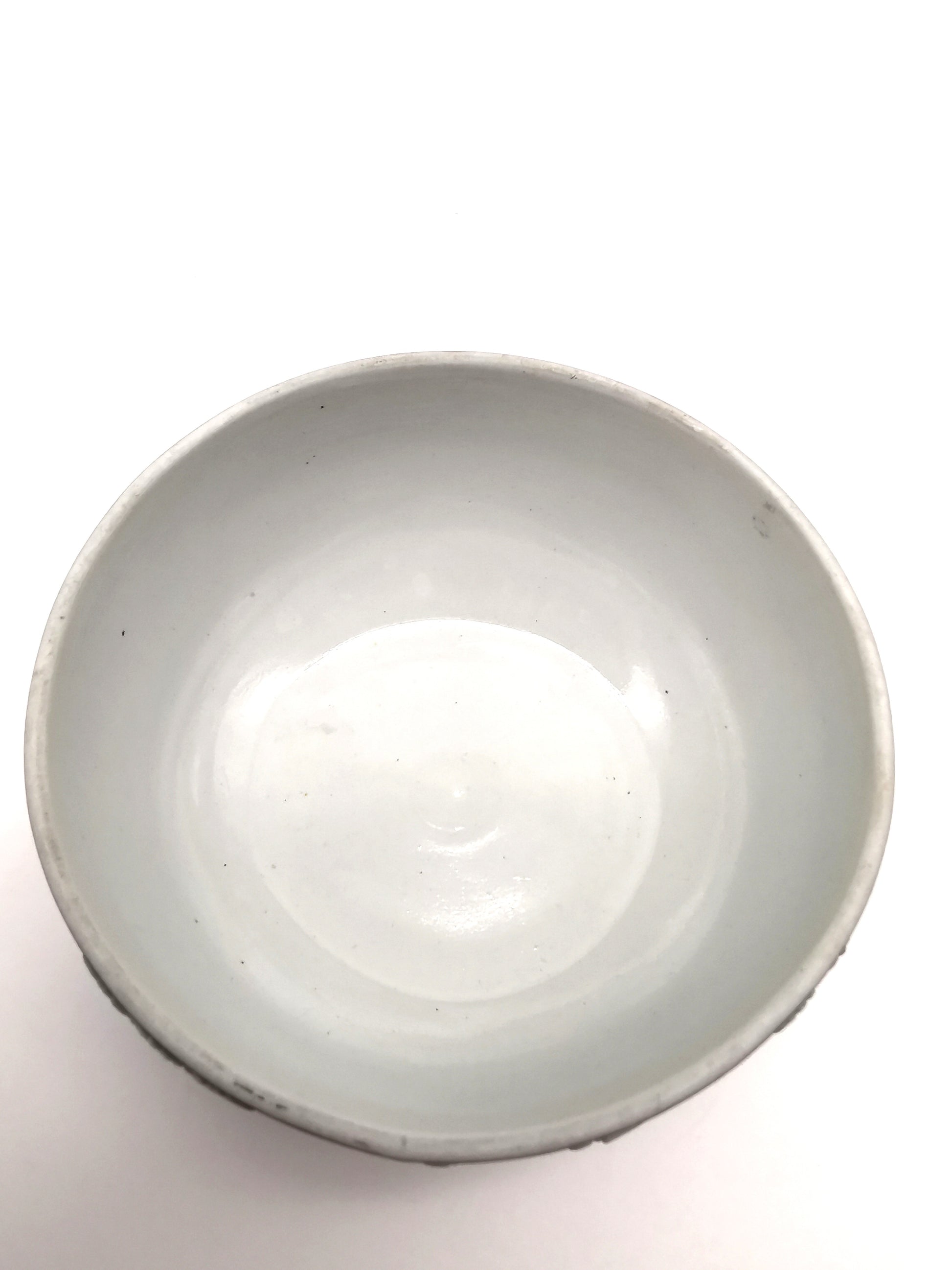 Antique Wedgwood Cobalt Blue Jasperware Small Bowl - 13cm Diameter (1888)