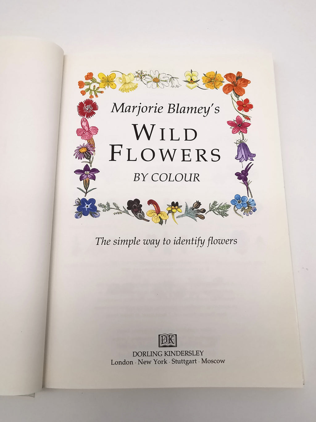 Marjorie Blamey's Wild Flowers by Colour: The Easy Way to Flower Identification (Hardback, 1997)