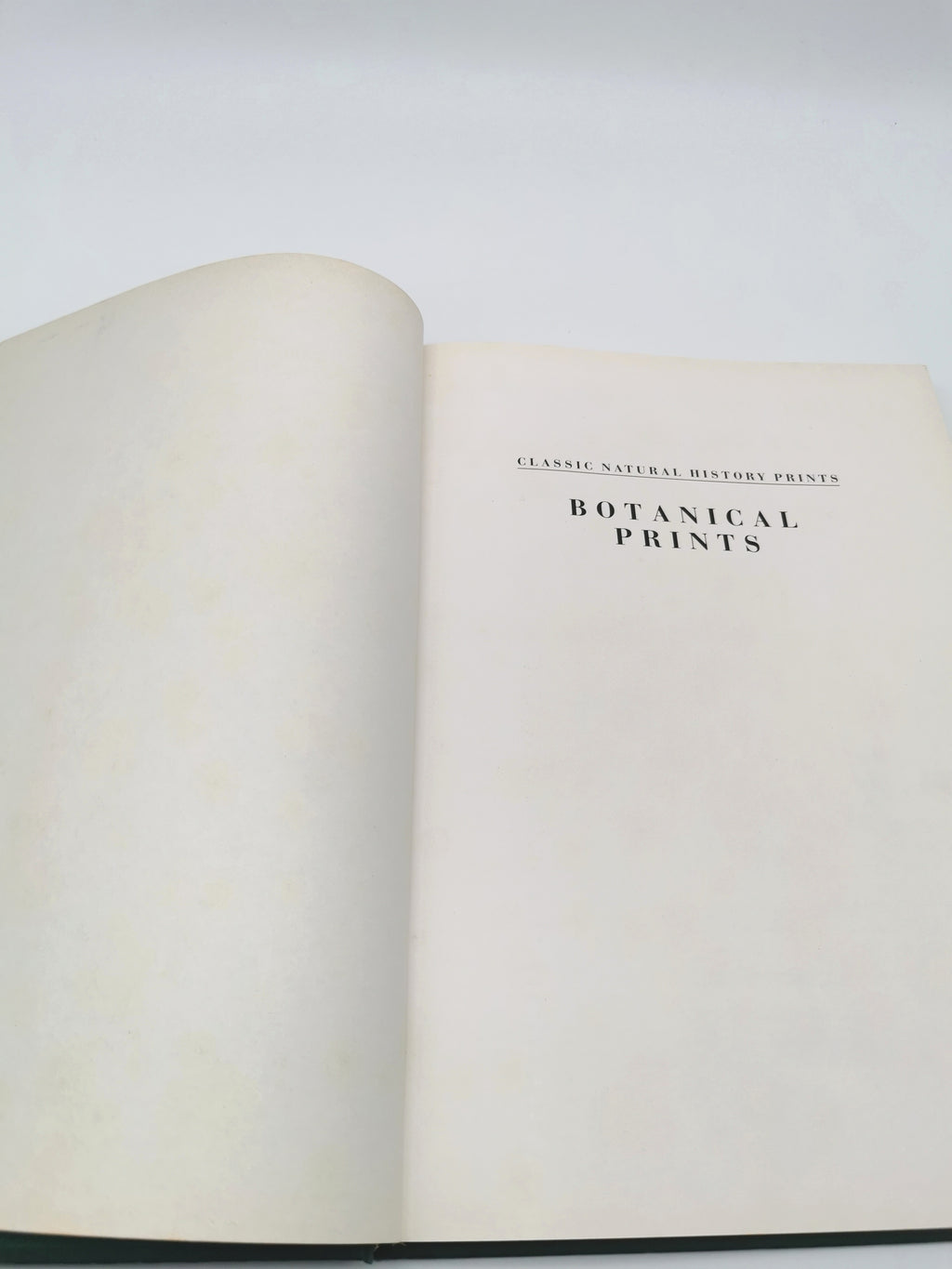 Botanical Prints Large Folio Hardback Book – Eve and Norman Robson (Classic Natural History Prints), Vintage 1991