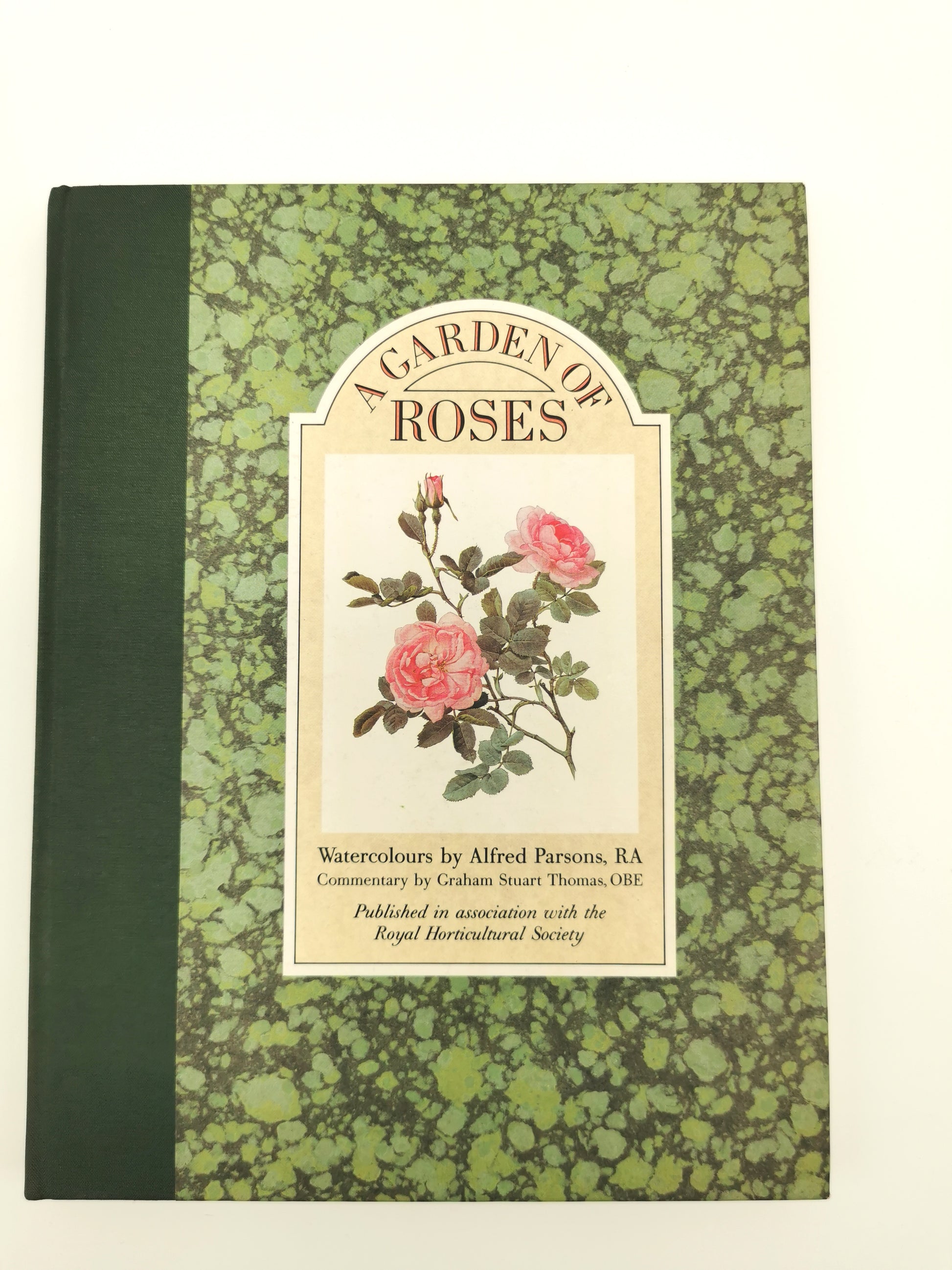 A Garden of Roses  - Alfred Parsons & Graham Stuart Thomas Vintage 1987 Hardback Book (First Edition)