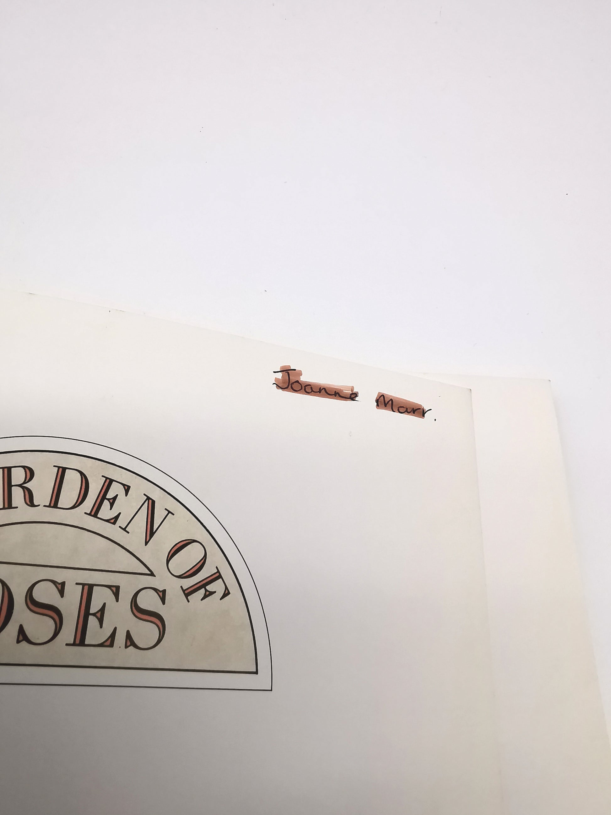 A Garden of Roses  - Alfred Parsons & Graham Stuart Thomas Vintage 1987 Hardback Book (First Edition)