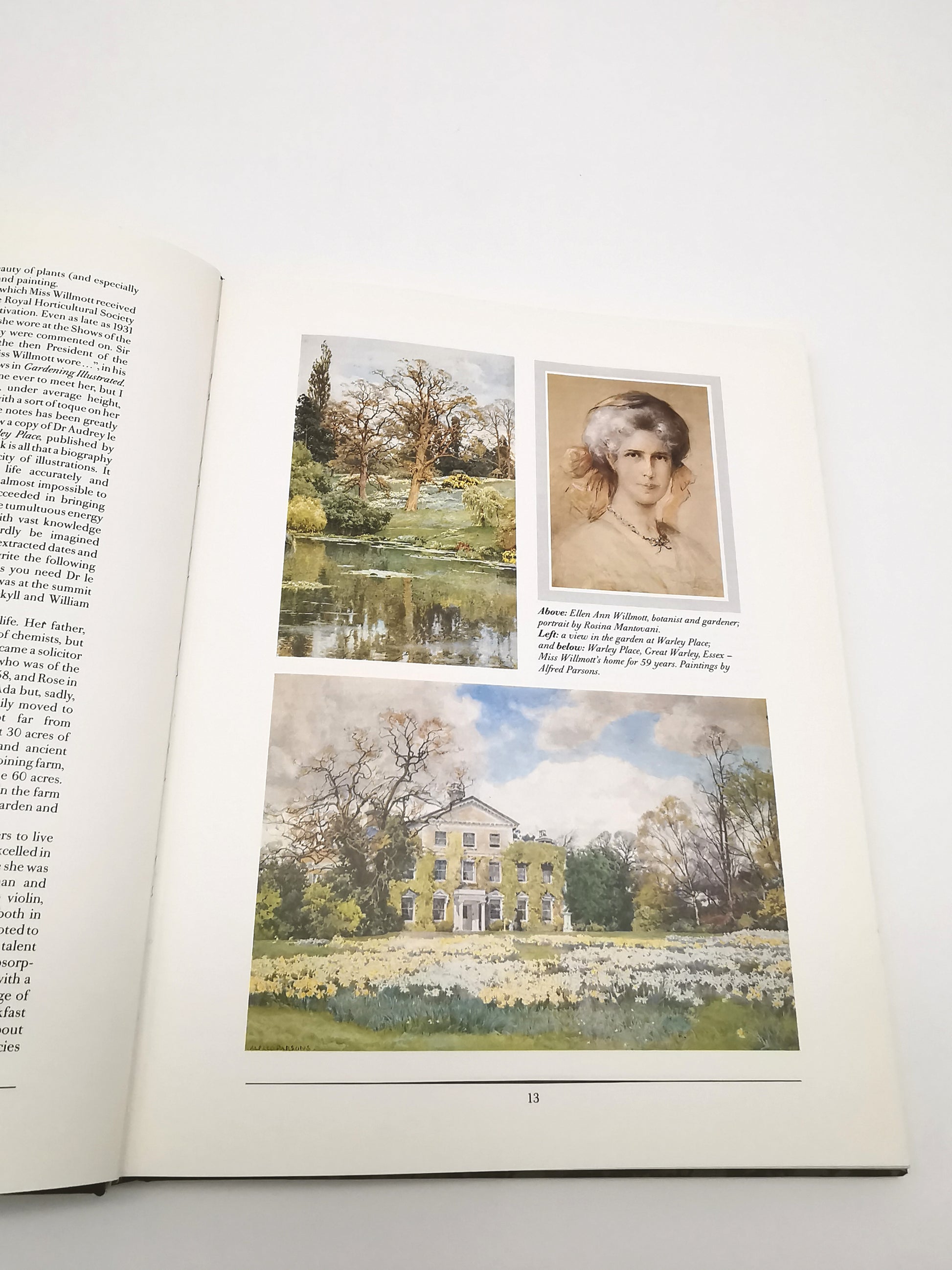 A Garden of Roses  - Alfred Parsons & Graham Stuart Thomas Vintage 1987 Hardback Book (First Edition)