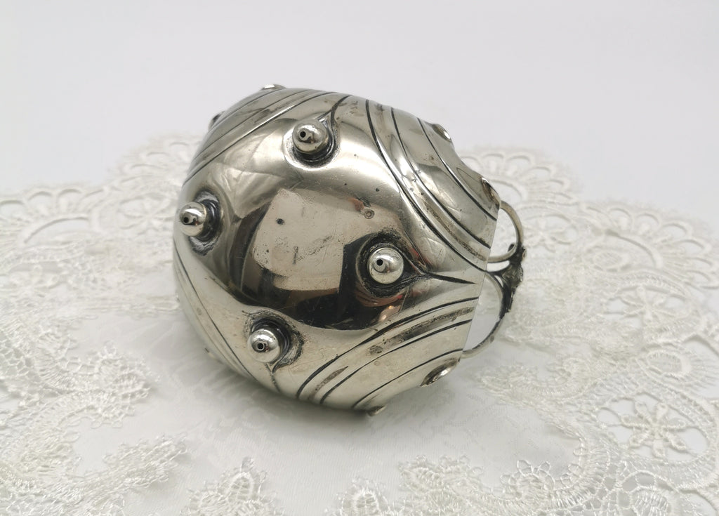 Antique WMF Art Nouveau Silver Plated Bonbon Basket – Vine & Berry Handle
