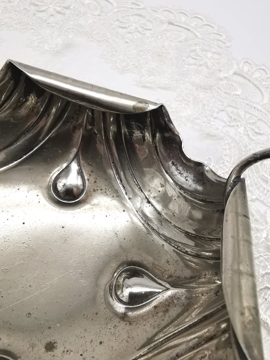 Antique WMF Art Nouveau Silver Plated Bonbon Basket – Vine & Berry Handle