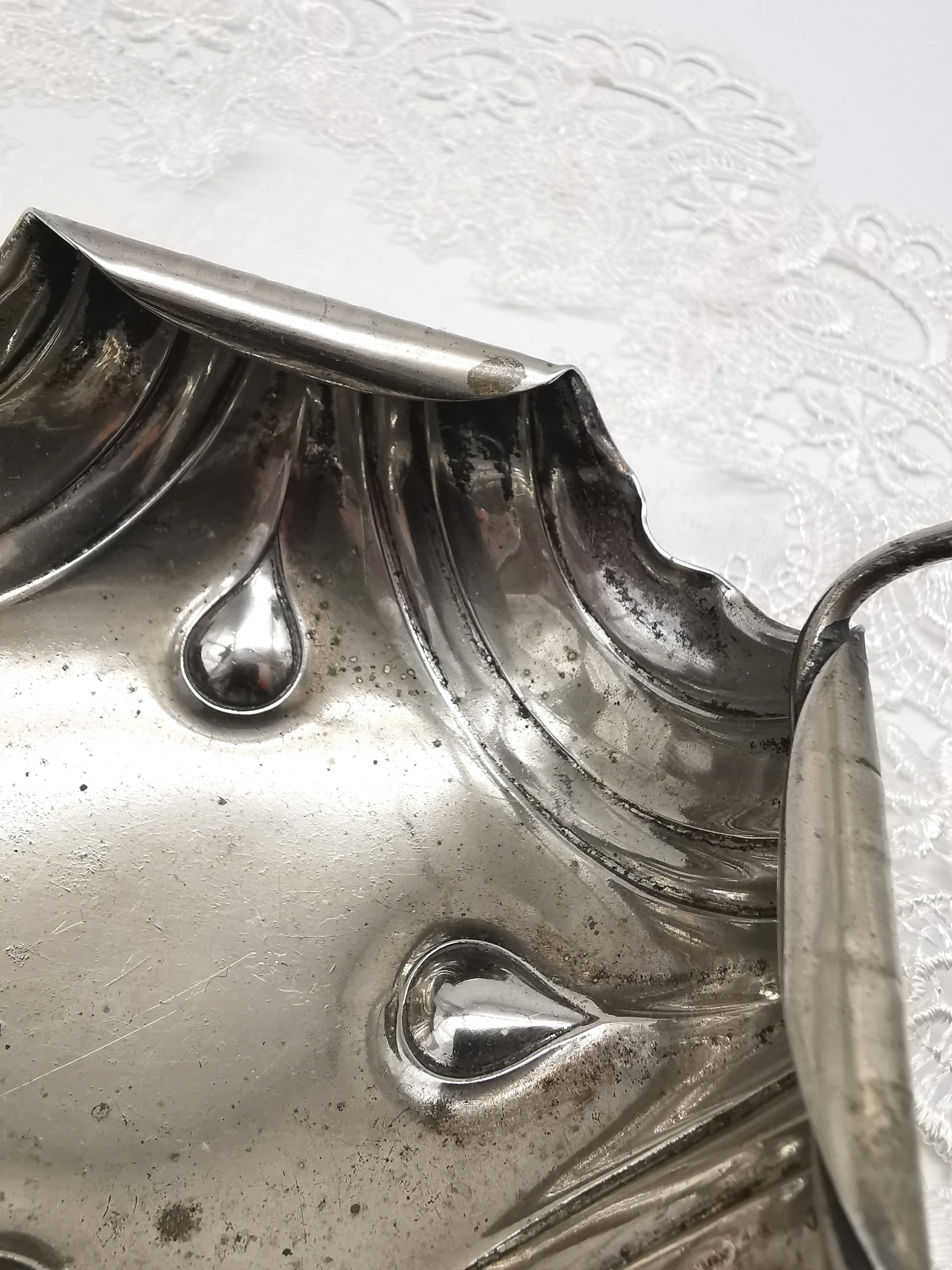 Antique WMF Art Nouveau Silver Plated Bonbon Basket – Vine & Berry Handle