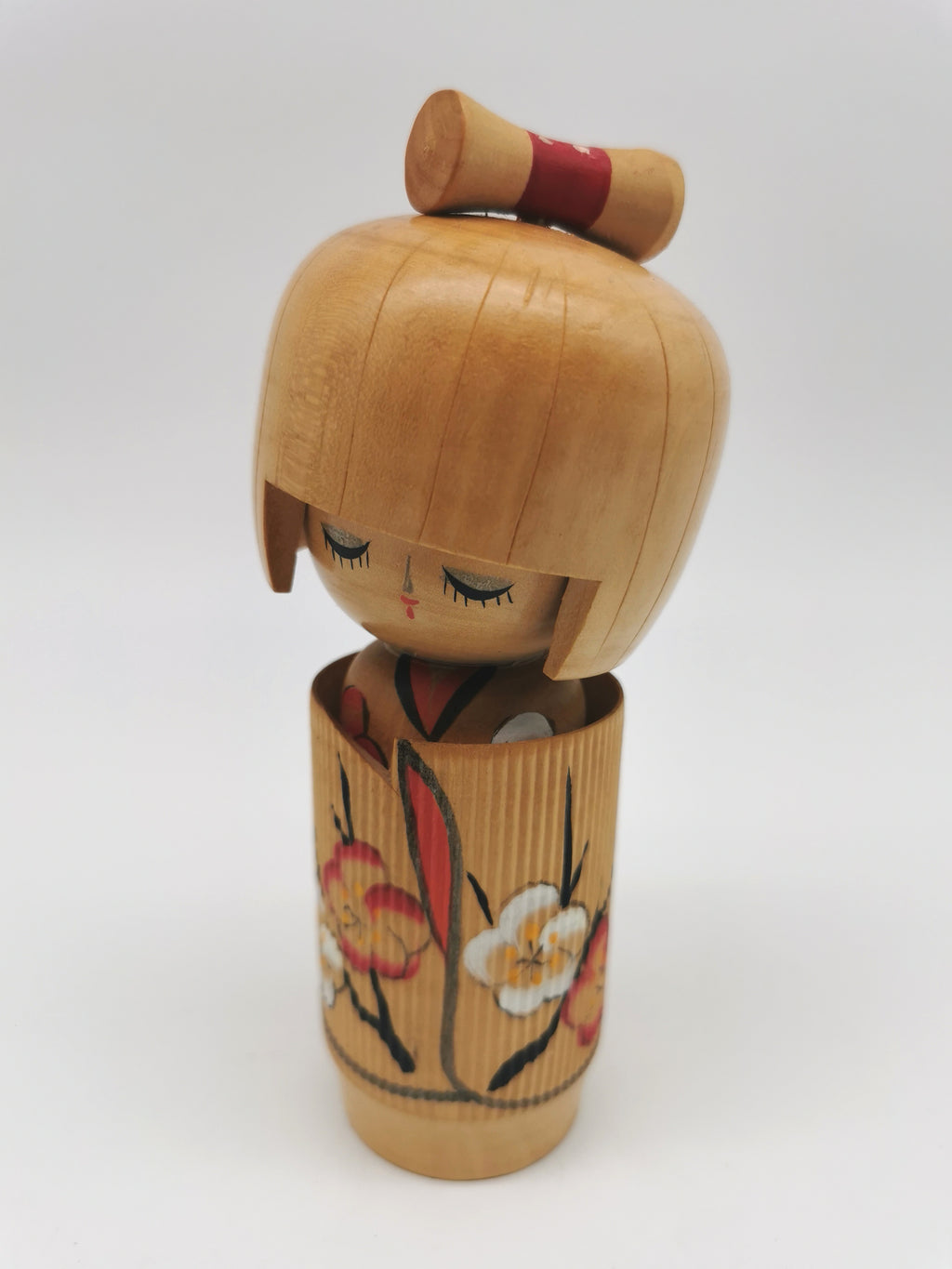 Vintage Japanese Sosaku Usaburo Kokeshi Doll - "Taishun" (Dreaming of Spring) by Yoshiaki