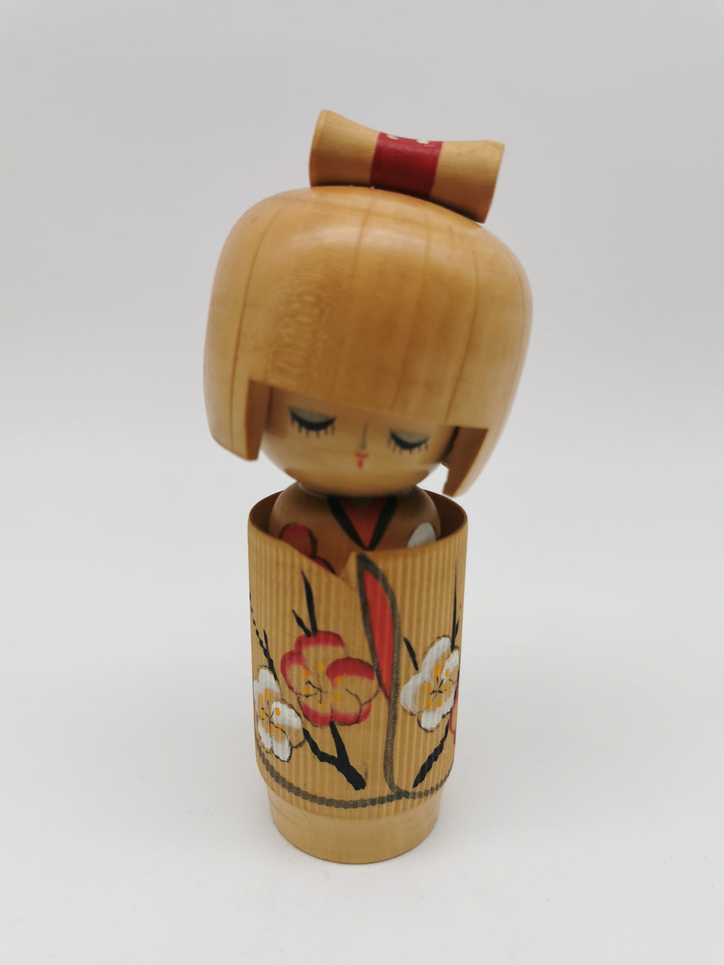 Vintage Japanese Sosaku Usaburo Kokeshi Doll - "Taishun" (Dreaming of Spring) by Yoshiaki