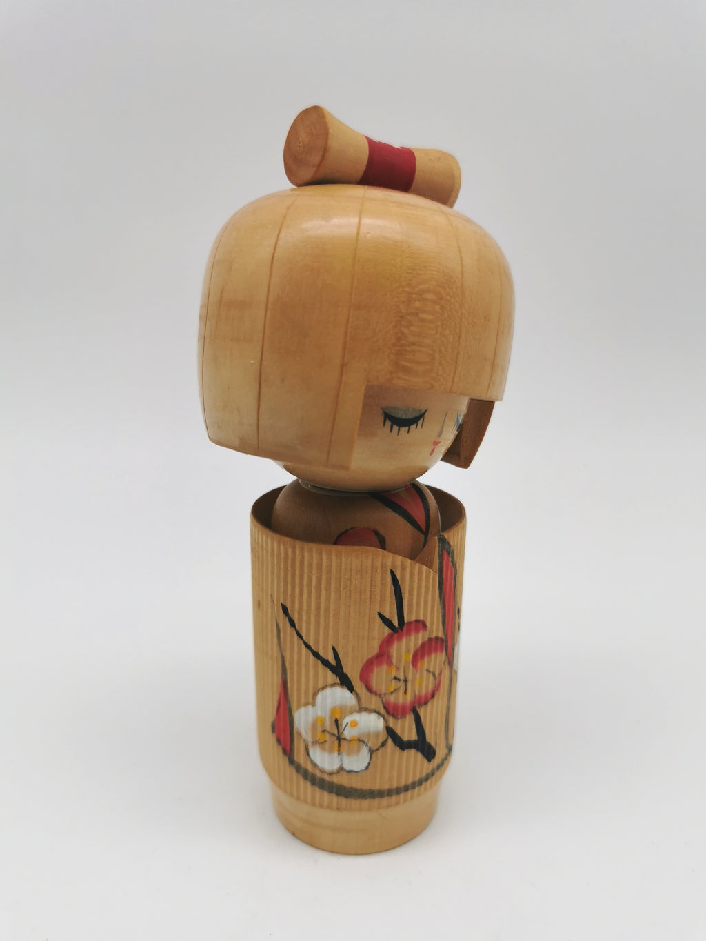 Vintage Japanese Sosaku Usaburo Kokeshi Doll - "Taishun" (Dreaming of Spring) by Yoshiaki