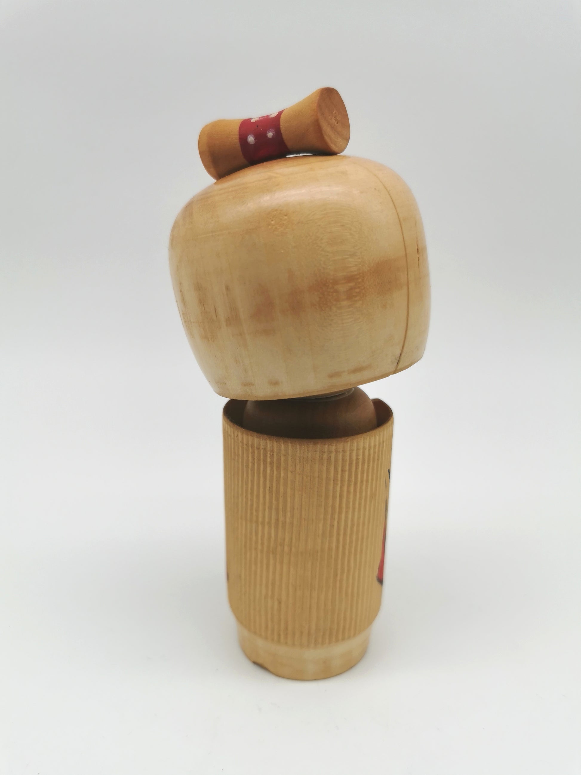 Vintage Japanese Sosaku Usaburo Kokeshi Doll - "Taishun" (Dreaming of Spring) by Yoshiaki
