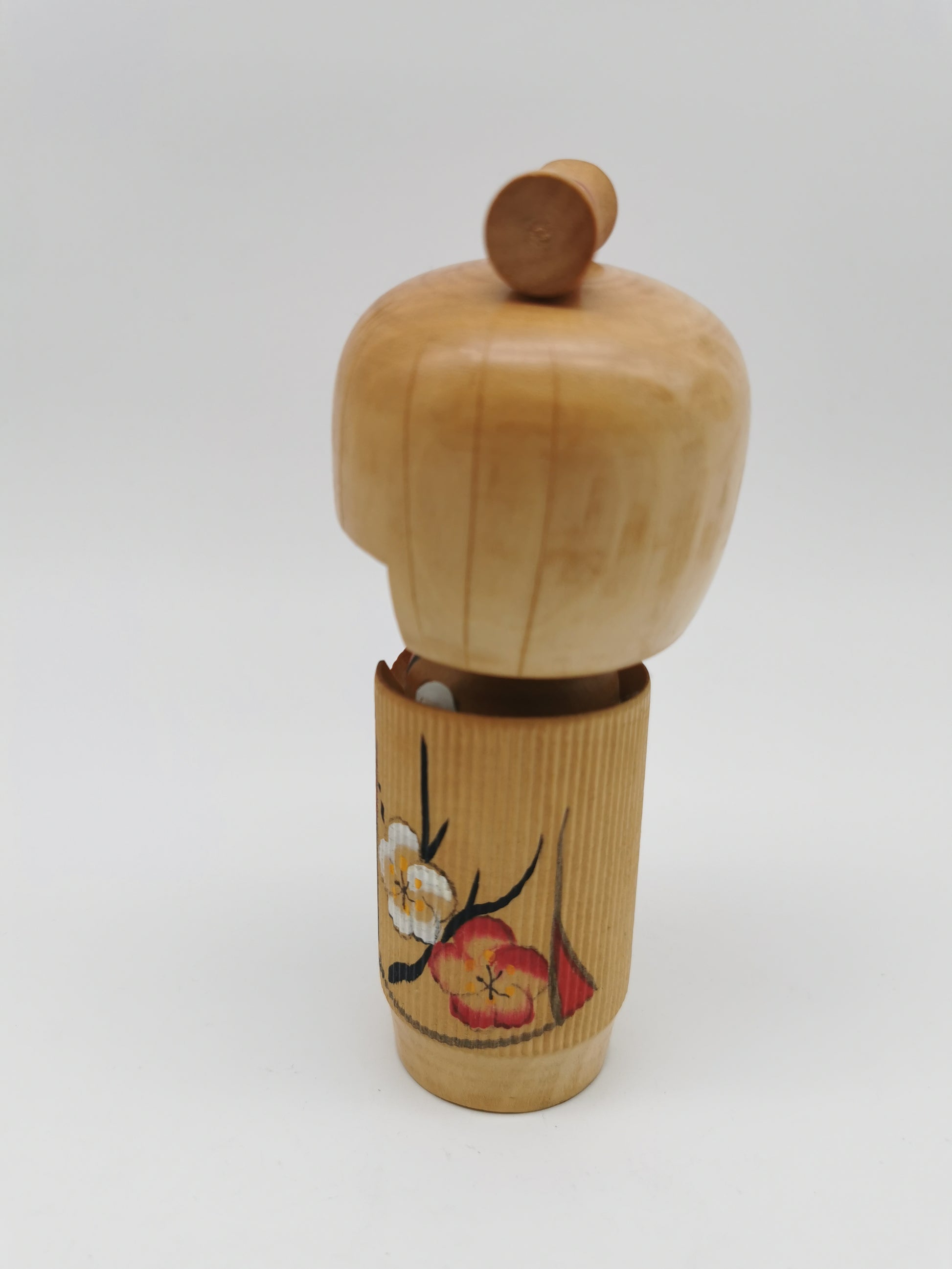 Vintage Japanese Sosaku Usaburo Kokeshi Doll - "Taishun" (Dreaming of Spring) by Yoshiaki