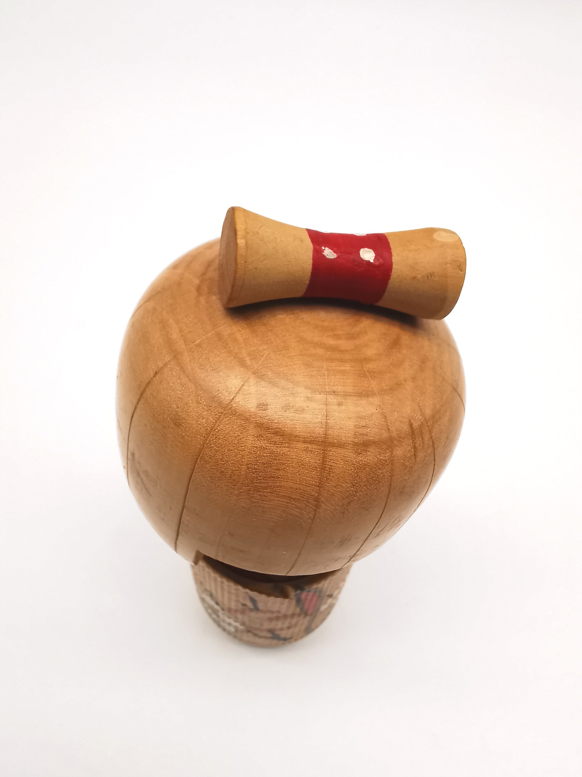 Vintage Japanese Sosaku Usaburo Kokeshi Doll - "Taishun" (Dreaming of Spring) by Yoshiaki