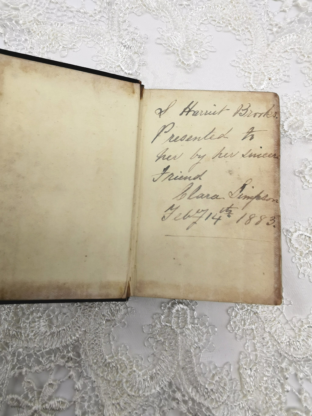 Antique 1880s Miniature Book of Common Prayer – Gilt Leather Bound Pocket Devotional