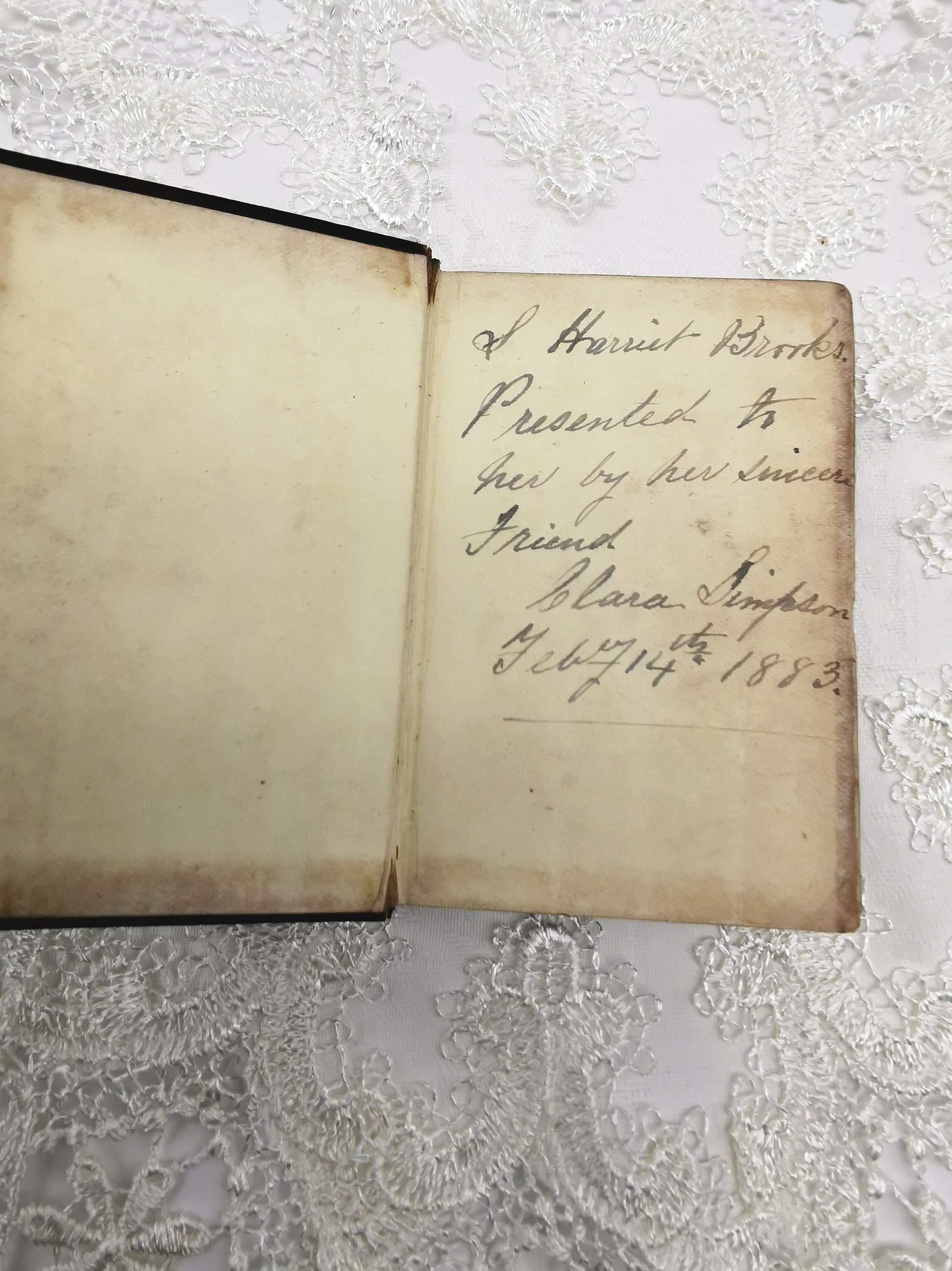 Antique 1880s Miniature Book of Common Prayer – Gilt Leather Bound Pocket Devotional