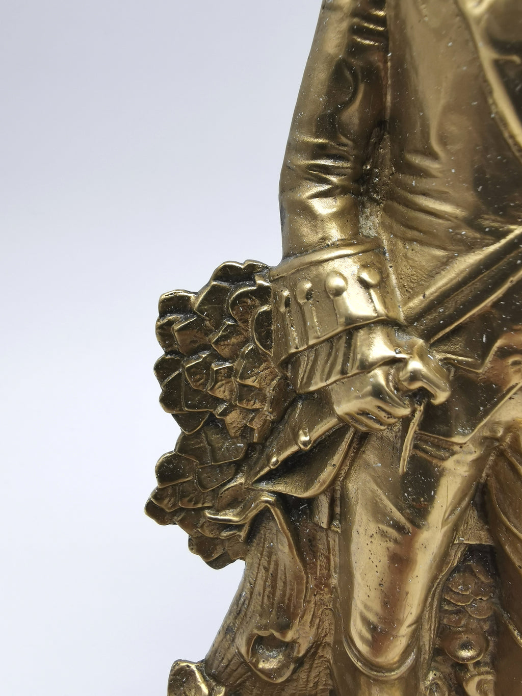 Antique 1849 Cornelius & Co. Brass Colonial Figurine Pair -Signed Girandoles-Last of the Mohicans Mantle Decor/Bookends
