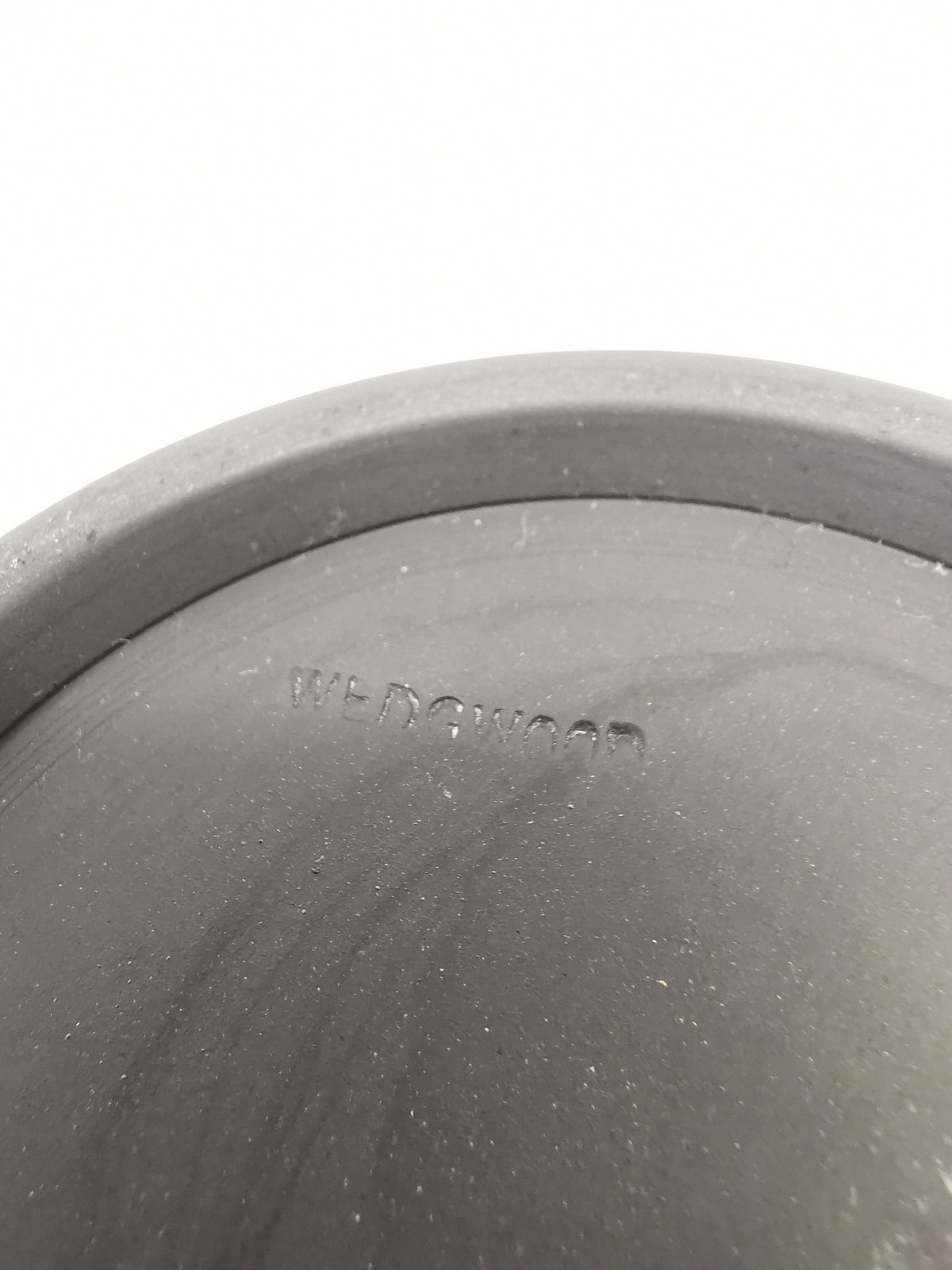 Vintage Wedgwood Black Jasperware Lidded Trinket Box – Neoclassical White Grapevine Relief