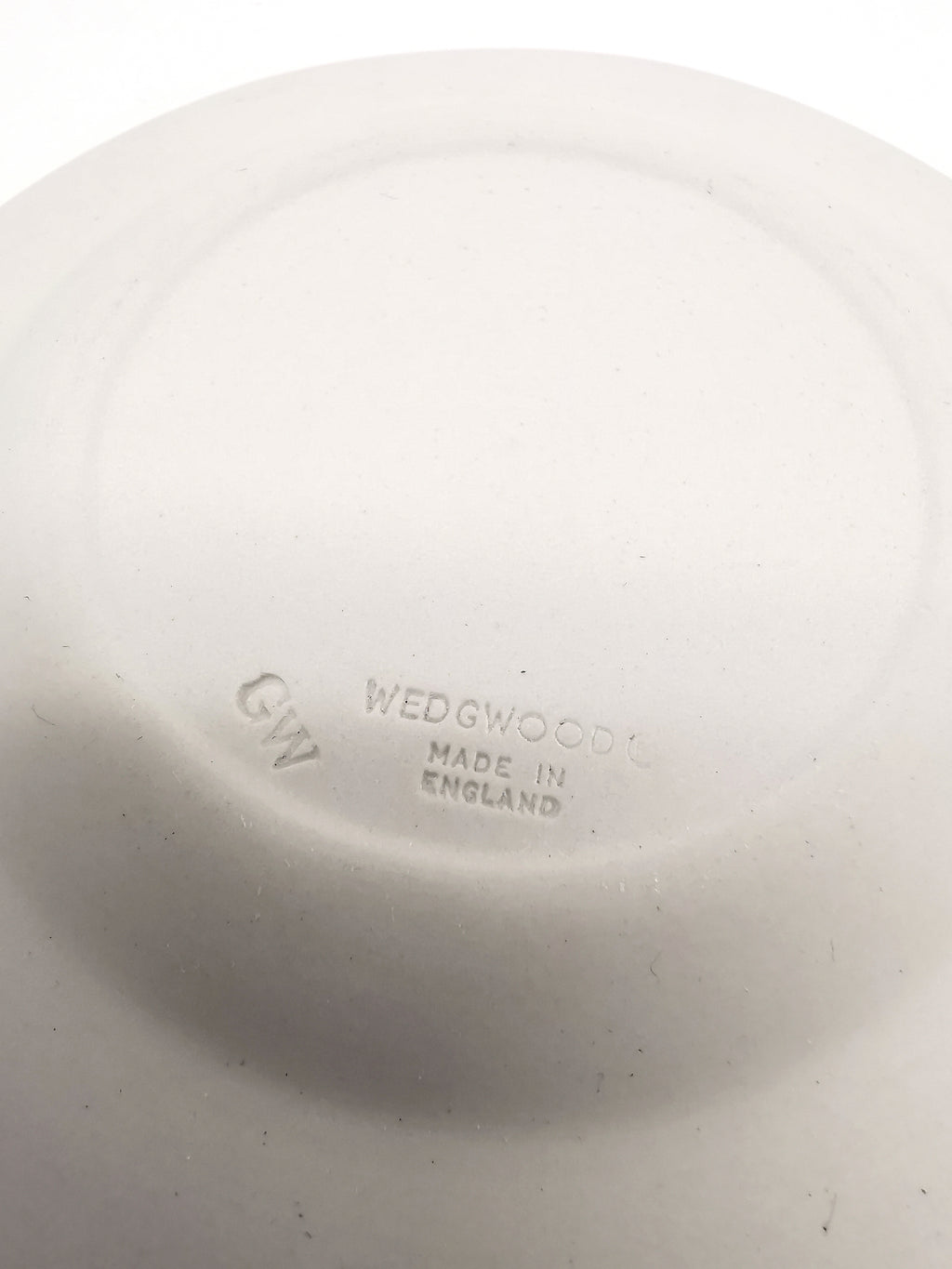Vintage Wedgwood Blue on White Jasperware Chariot Trinket Dish