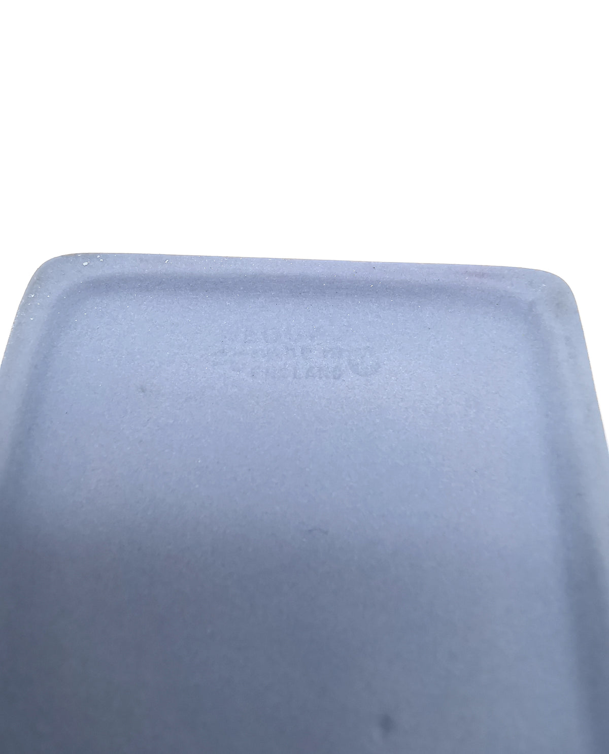 Vintage Wedgwood Blue Jasperware Tri-Colour Small Square Trinket Box
